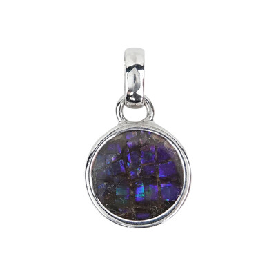 Ciondolo in argento con Ammolite