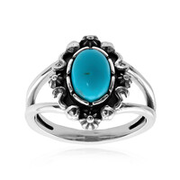 Anello in argento con Turchese Kingman (Desert Chic)