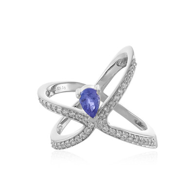 Anello in argento con Tanzanite
