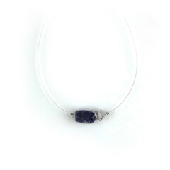 Collana in argento con Sodalite