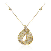 Collana in oro con Diamante Fancy SI2 (CIRARI)
