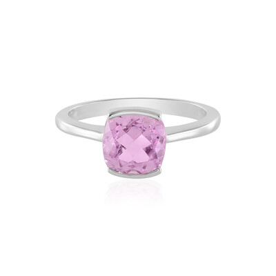 Anello in argento con Kunzite