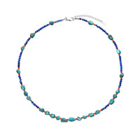 Collana in argento con Turchese