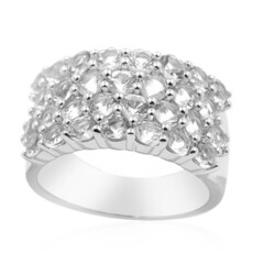 Anello in argento con Danburite