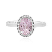 Anello in argento con Kunzite