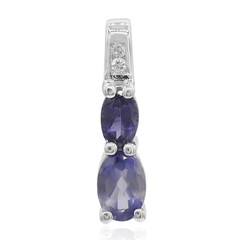 Ciondolo in argento con Iolite
