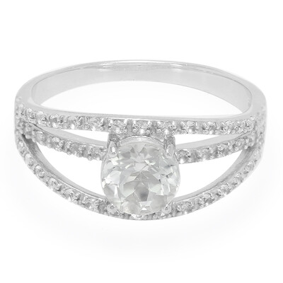 Anello in argento con Topazio Ghiaccio