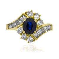Anello in oro con Zaffiro Ceylon (CIRARI)