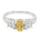 Anello in argento con Quarzo Champagne