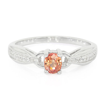 Anello in argento con Rubino Tramonto