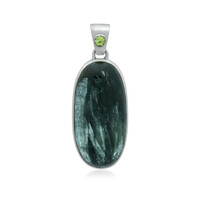 Ciondolo in argento con Serafinite