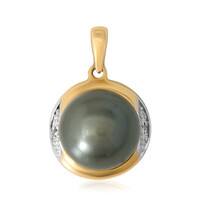 Ciondolo in oro con Perla Tahitiana