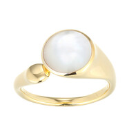 Anello in argento con Madreperla