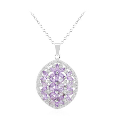 Collana in argento con Ametista