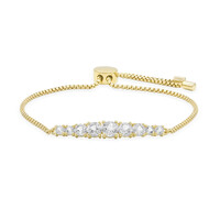 Bracciale in argento con Topazio Bianco