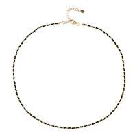 Collana in argento con Ematite Dorata