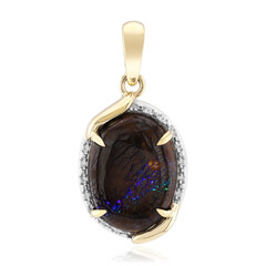 Ciondolo in oro con Opale Boulder