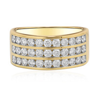 Anello in oro con Diamante IF (D)