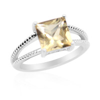 Anello in argento con Labradorite Dorata