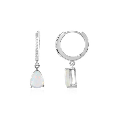 Orecchini in argento con Opale di Welo