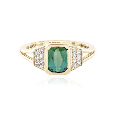 Anello in oro con Indicolite (Adela Gold)