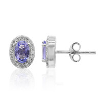 Orecchini in argento con Tanzanite