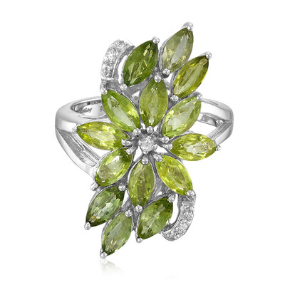 Anello in argento con Tormalina Paraíba