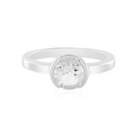 Anello in argento con Petalite