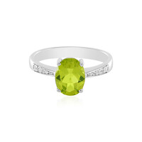 Anello in argento con Peridoto Arizona