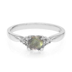 Anello in argento con Spectrolite
