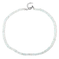 Collana in argento con Acquamarina Brasiliana