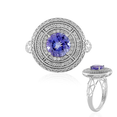 Anello in oro con Tanzanite AAA (de Melo)