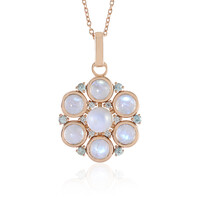 Collana in argento con Perla d'Acqua Dolce Bianca (KM by Juwelo)