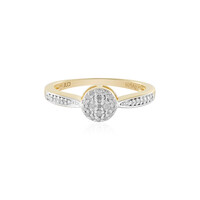 Anello in argento con Diamante I3 (J)
