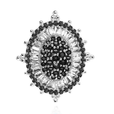 Anello in argento con Topazio Bianco (Dallas Prince Designs)
