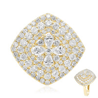 Anello in oro con Diamante SI1 (H) (CIRARI)