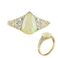 Bracciale in oro con Opale di Welo AAA (D'vyere)