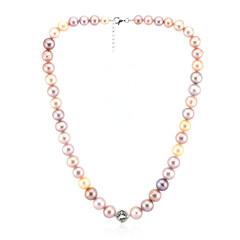 Collana in argento con Perla Ming (TPC)