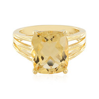 Anello in argento con Citrino