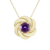 Collana in oro con Ametista Zambiana (Ornaments by de Melo)