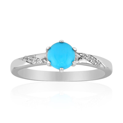 Anello in argento con Turchese Sleeping Beauty