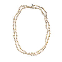 Collana in argento con Perla di Acqua Dolce (TPC)