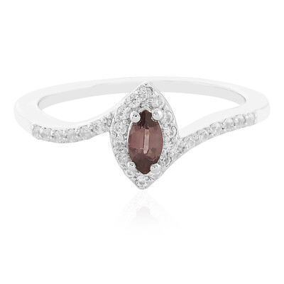 Anello in argento con Spinello Lavanda