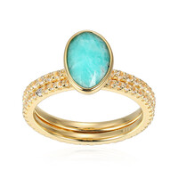 Anello in argento con Amazzonite