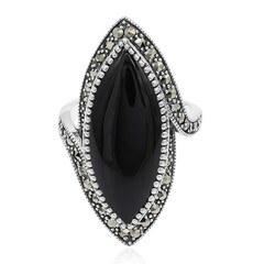 Anello in argento con Onice