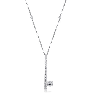 Collana in oro con Diamante SI2 (H) (CIRARI)