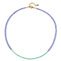 Collana in argento con Smeraldo Colombiano
