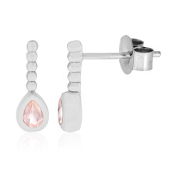 Orecchini in argento con Quarzo Rosa