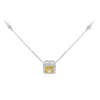 Collana in oro con Diamante Giallo SI2 (CIRARI)