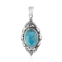 Ciondolo in argento con Turchese Kingman Mohave Blu (Art of Nature)
